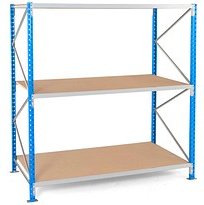 Manorga Schwerlastregal EPSIVOL ZR2018103F4D lichtgrau 180,0 x 100,0 x 200,0 cm