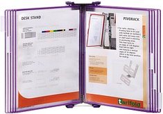 Thumbnail - tarifold Wand-Sichttafelsystem Candy Line 414178 DIN A4 violett mit 10 St. Sichttafeln, 1 St.
