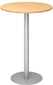 HAMMERBACHER Stehtisch rund Spanplatte ahorn 80,0 x 80,0 x 111,6 cm, 1 St.