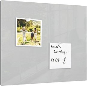 ALLboards Glas-Magnettafel 120,0 x 90,0 cm grau