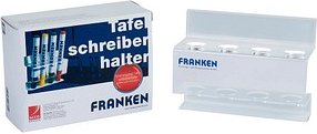 Thumbnail - FRANKEN Stiftehalter transparent Acryl 4 Fächer 12,0 x 4,5 x 9,0 cm