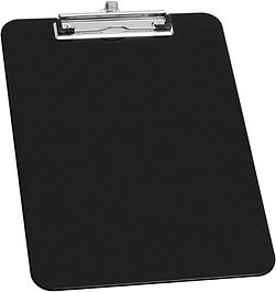 WEDO Klemmbrett 576601 DIN A4 schwarz Kunststoff, 1 St.