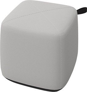 Dauphin Hocker Allora platingrau, 1 St.