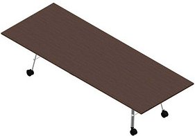 Quadrifoglio Konferenztisch SERENITY eukalyptus rechteckig, A-Gestell weiß, 320,0 x 120,0 x 75,0 cm