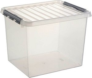 Thumbnail - sunware Q-line Aufbewahrungsbox 52,0 l transparent 50,0 x 40,0 x 38,0 cm, 1 St.