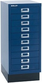 Thumbnail - BISLEY MultiDrawer™ L2910S Schubladenschrank oxfordblau 10 Schubladen 27,8 x 38,0 x 67,0 cm, 1 St.