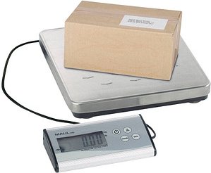 MAUL Paketwaage MAULcargo 50,0 kg silber für max. 50,0 kg