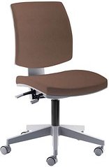 Mayer Kinderdrehstuhl myFLEXO, 2432 SO 26 485 Stoff braun, Gestell grau