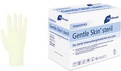 Thumbnail - Meditrade® unisex Einmalhandschuhe Gentle Skin® steril beige Größe M, 50 Paar