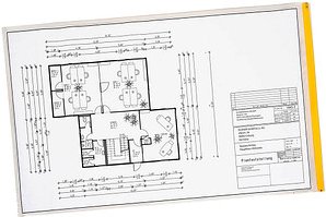 Thumbnail - EICHNER Planschutztaschen transparent/gelb, 10 St.