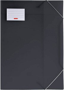 BRUNNEN Zeichenmappe FACT!pp DIN A3 grau transparent, 1 St.