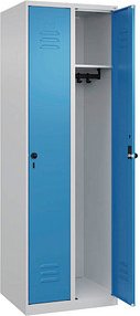 CP Spind Classic Plus lichtblau, lichtgrau 080000-20 S10005, 2 Schließfächer 60,0 x 50,0 x 185,0 cm