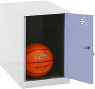 Thumbnail - Simonrack Spind SIMONLOCKER DISM weiß, grau 8425437116483, 1 Schließfach 30,0 x 50,0 x 47,5 cm