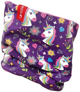 ROTH Schlauchschal Einhorn lila 50,0- 54,0 cm, 1 St.