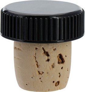 WESTMARK Griffkorken schwarz, braun, 10 St.