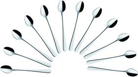 Thumbnail - solex® Langstiellöffel Julia silber, 12 St.