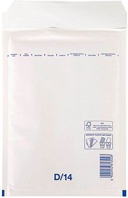 VP Luftpolstertaschen D/14 weiß für DIN A5, 100 St.