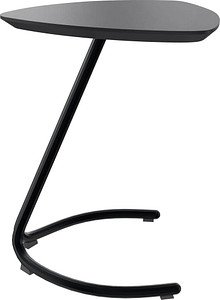 fm TRESTA Beistelltisch schwarz 55,0 x 50,0 x 69,5 cm