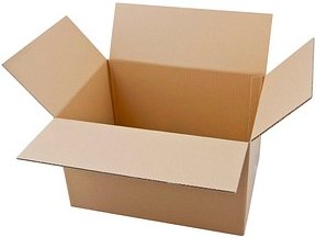 Nestler Wellpapp-Faltkartons 1-wellig braun 44,3 x 32,3 x 27,8 cm Außenmaß, 20 St.