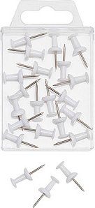 20 WEDO Pinnnadeln Diabolo weiß