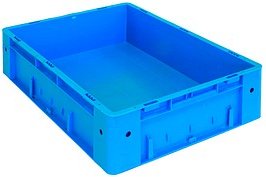 Thumbnail - SCHULTE Eurobox blau 40,0 x 60,0 x 14,5 cm, 1 St.