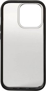 WOODCESSORIES Clear Case Handy-Cover für Apple iPhone 14 Plus transparent, schwarz
