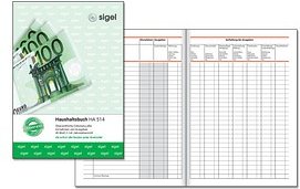SIGEL Haushaltsbuch Formularbuch HA514, 1 St.
