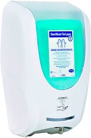 HARTMANN Desinfektionsspender CleanSafe touchless 9814440 weiß Kunststoff mit Sensor 1,0 l