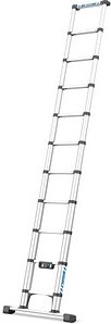 ZARGES Teleskopleiter Compactstep L silber 11 Sprossen, H: 323,0 cm