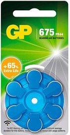 Thumbnail - 6 GP Knopfzellen ZA675 1,45 V