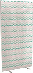 PAPERFLOW Trennwand easyScreen Colour, 62836 bunt 94,0 x 173,4 cm, 1 St.