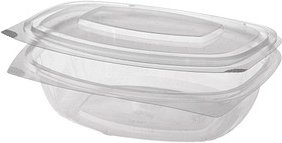 PAPSTAR Einweg-Salatschalen pure 20,5 x 7,6 cm, 50 St.