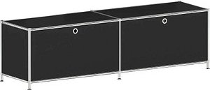 viasit Sideboard System4, 171202 schwarz 152,9 x 40,4 x 43,2 cm, 1 St.