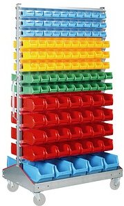 Allit Kleinteileregal ProfilPlus Depot 455920 silber 120,0 x 73,0 x 204,0 cm