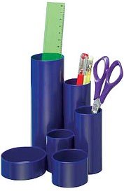 WEDO Stiftehalter Junior Butler blau ABS-Kunststoff 6 Fächer 13,5 x 12,0 x 14,8 cm