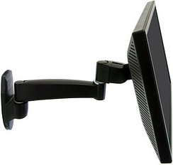 ergotron Monitor-Halterung 200 Series 45-233-200 schwarz für 1 Monitor, Wandhalterung