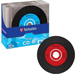 verbatim CD-R Vinyl 700 MB, 10 St.