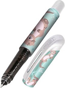 ONLINE® Rollerball College Otter Tintenroller mehrfarbig 0,7 mm, Schreibfarbe: blau, 1 St.