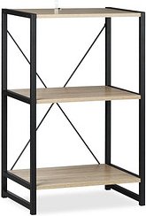 Thumbnail - relaxdays Beistellregal braun, schwarz 50,0 x 35,0 x 80,0 cm, 1 St.