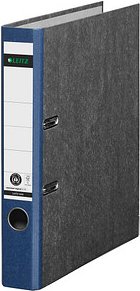 AKTION: LEITZ 1050 Ordner blau marmoriert Karton 5,2 cm DIN A4, 1 St. mit Prämie nach Registrierung