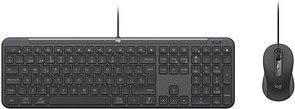 Logitech Signature Slim Wired Combo MK620 Tastatur-Maus-Set kabelgebunden schwarz