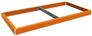 Simonrack Stahlfachboden ECOFORTE EA 1504 orange 150,0 x 45,0 cm, 1 St.