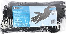 Thumbnail - HYGOSTAR unisex Arbeitshandschuhe Nero schwarz Größe 7, 12 Paar