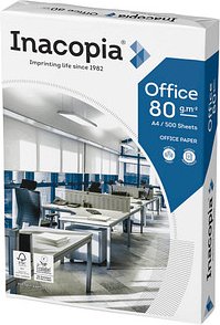 Inacopia Kopierpapier office DIN A4 80 g/qm 500 Blatt