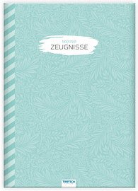 TRÖTSCH VERLAG Zeugnismappe DIN A4, 10 Hüllen Floral, 1 St.