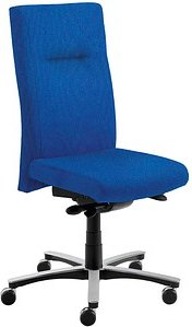 Mayer XXL Bürostuhl myNEW VISION , 2298 26 396 Stoff blau, Gestell alu