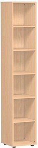geramöbel Aktenregal buche 40,0 x 40,0 x 216,0 cm, 1 St.