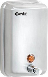 Thumbnail - Bartscher Seifenspender CNS 850007 silber Chromnickelstahl gebürstet 1,0 l