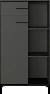 Thumbnail - GERMANIA Aktenschrank Rovigo, 2235-547 grafit 2 Fachböden 64,0 x 34,0 x 120,0 cm