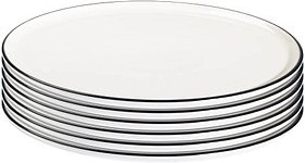 ID Fine Pizzateller Modest Black Mesa grau Ø 31,0 cm, 6 St.